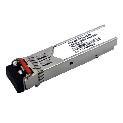 China 1.25G DWDM SFP 80km CH17 to CH61 sfp fiber optical transceiver module with best price cisco compatible for sale