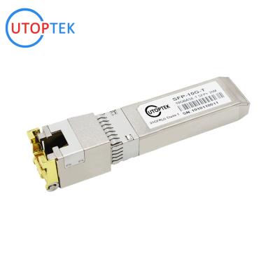 China 10G Base-T Electric RJ45 Copper SFP module SFP-10G-T cisco Compatible for sale