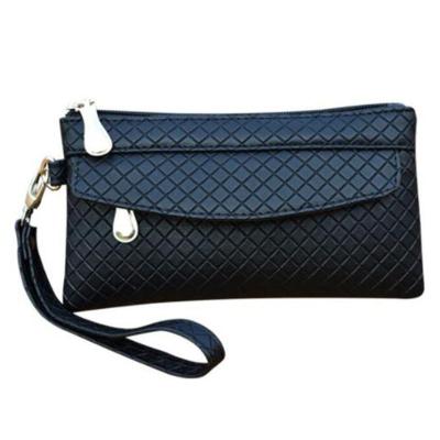 China New Simple Fashion PU Leather Women Wallet Grab Cash Phone Pocket Female Best Women's Purse Phone Wallet for sale