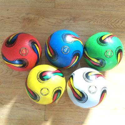 China Indoor Or Outdoor Customized Logo And Color Smooth Surface Rubber Soccer Products for sale