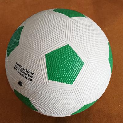 China Rubber Pebble Outdoor Rubber Football for sale