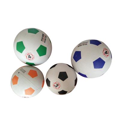 China Rubber Most Popular Rubber Particle Outdoor Portable Football for sale