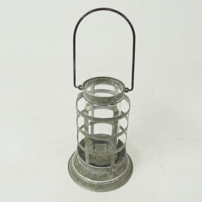 China Home Decoration Factory Cheap Mini Galvanized County Tealight Candle Holder Directly for sale