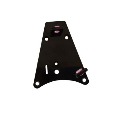 China Chat Storage Feeder Spare Parts Chat Plastic Feeder Triangle Front Plate for sale