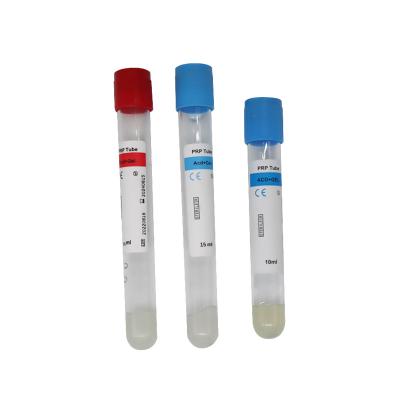 China PRP Tube 10ml With ACD Gel For Hair Loss Platelet Rich Plas Prp PRF Centrifuge Tube en venta