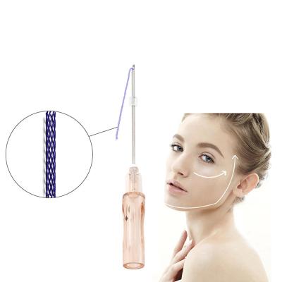 China Korea Sterile V Line Absorbable Face Twist Mono Barbed Pdo Nose Lift Thread Tornado Cog 3D 4D 6D Pdo Thread for sale