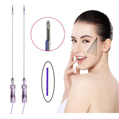 China Ultra Face V Lift Thread Pdo Skin Tightening Pdo Pcl Plla Cog Mono Screw Threads Lift Face Pdo Thread for sale