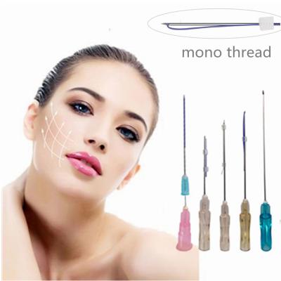 China Pdo Wpdo Pcl Facial Lips Thread Lift Sharp 26g 29g 30g 38mm 100mm 90mm for sale