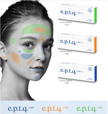 中国 フィルラー リップインジェクション Eptq フィルラー コラーゲン インジェクション 韓国 有名人の承認 E.P.T.Q. Epitique S100 S300 フィルラー 知られるブランド CE 承認 Eptq Ha フィルラー 販売のため