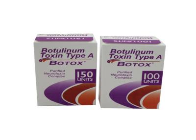 Κίνα Botulinum τύπος Α εγχύσεων τοξινών Allergan Botox ρυτίδων για το πρόσωπο λεπτό προς πώληση