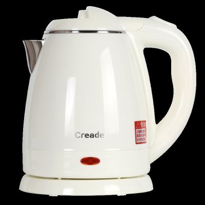 China 360 Degree Rotation Coffee Milk China Tea Heater Low Adjustable Rope 1.2L Pour Over Jug White Electric Kettle for sale