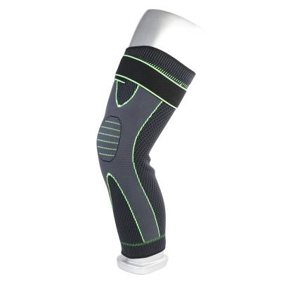 China Universal Full Leg Compression Brace Leg Compression Sleeve Sports Football Leg Sleeves Extra Long Knee Sleeves For Running, Basketball for sale