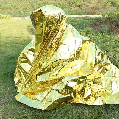 China outdoor hiking & camping & Outdoor Travel Survival Aluminum Foil Blanket, Waterproof Camping Blanket for Adults and Children, Emergency Mylar Traveling Blanket for sale