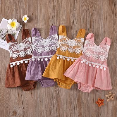 China Lyc-4367 Cotton Summer Cozy Babies Fashion Rompers Clothes Fashion Boutique Baby Romper for sale