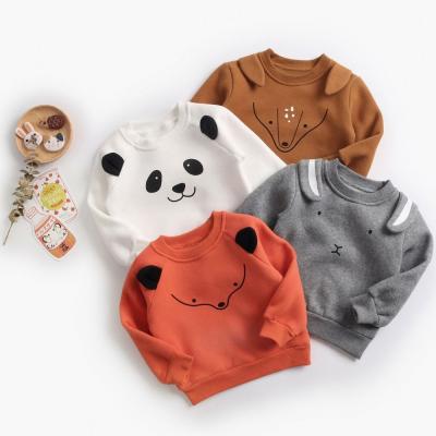 China Boys Girls O-Neck Kids Sweaters Viable Colorful Infant Baby Sweater Warm Hoodie lyc-2786 for sale