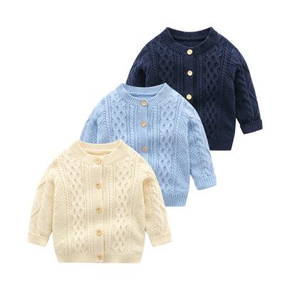 China Lyc-2926 Breathable Autumn Winter Spring Comfortable Unisex Clothes Hand Knitted Baby Sweater Design for sale