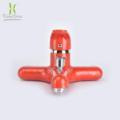 China With Sliding Bar Bathroom Tub Faucet Rainfall In-wall Bath And Shower Cheap Faucet for sale