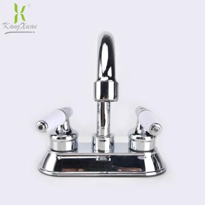 China KX84006 Faucets Handle Double Sense 4 Inch Bathroom Face Sink Faucet Faucet for sale