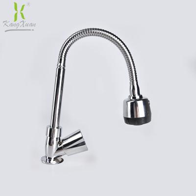 China Sense Faucets Wholesale Extendable ABS Plastic Kitchen Faucet Basin Electroplating Faucet With Single Handle for sale