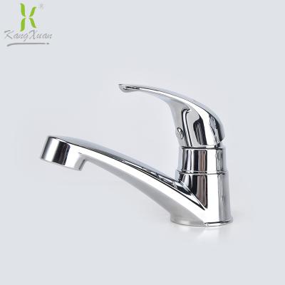 China New Design Sense Faucets Bathroom Sink Basin Single Handle Faucet Brush for sale