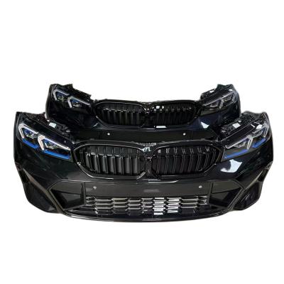 China For bmw 3-SERIES G20 G21 G28 G81 original  Car Bumper For bmw 3 Series G20 G21 G28 2022 MT Style Front bumper Grille Body kit for sale