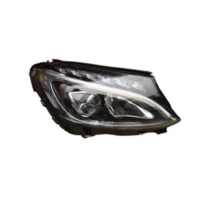 China Palstic 2015-2017 Single Len LED Headlamp Headlight For Mercedes-Benz W205 C180 C200 C300 for sale