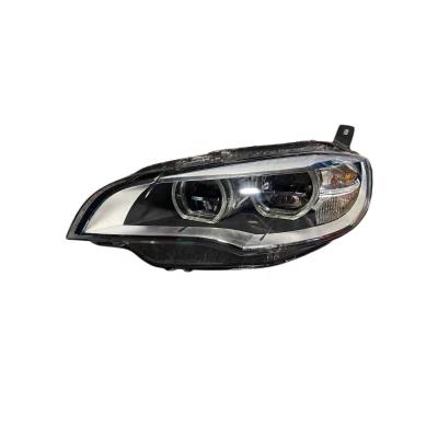 China Palstic Suitable for headlight car Half Assembly for X6 Series E71 OE Number 63117240791 63117240792 auto lighting systems Headlamps for sale