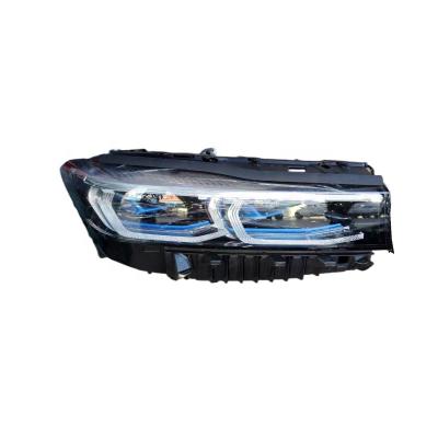 China Palstic Favourable Price Luxury Electric Car Head Lights Auto Laser Led Headlights for BMW 7 series G12 for sale