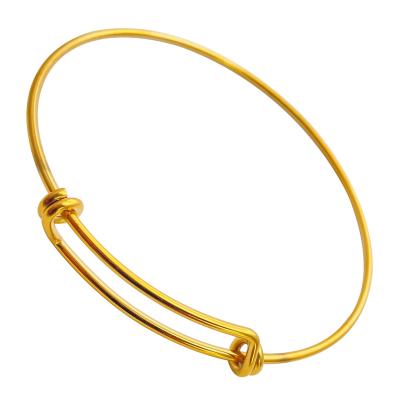 China CLASSIQUE 62mm 18K gold plated hot sale high quality simple expansion bracelet for women for sale