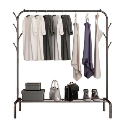 China Cheap Modern Multi Function Rack Metal Position Coat Hat Storage Rack Shelf Organizer Clothes Hanging Racks Rack for sale