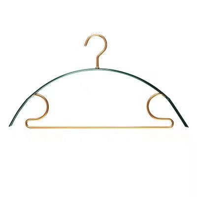 China Aluminum Clothing Hanger Hanger Green for sale