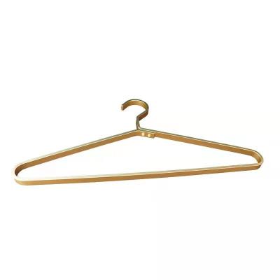 China Clothing Space Saving Aluminum Alloy Hanger Non-slip Thickening for sale