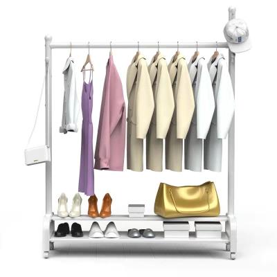 China The bathroom clothes drying rack is foldable and freely installed on the balcony for outdoor and indoor use. for sale