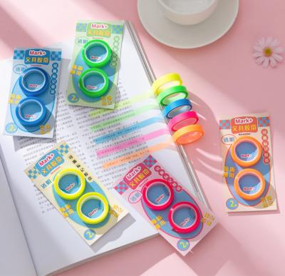 China Hand Teardrop Transparent Clear Tape Pet Solid Color Sticky Notes Waterproof Adhesive Memo Pad Cute Clear Custom Washi Tape Set for sale