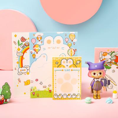 China Wholesale Custom Cute Self Adhesive Memo Pad The Sticky Mail Notes Marker Paging Index Sticker Simple Basic Note Paper for sale