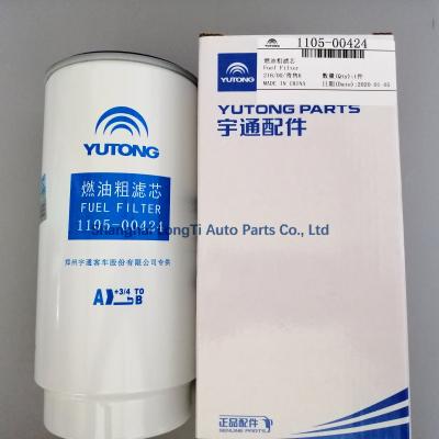 China YUTONG Crude Filter Element 1105-00424 Truck Gasoline And Oil Bus for sale