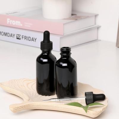 China Personal Care 30ml dropper glass bottle wooden dropper bottle bottle dropper for hair oil for sale