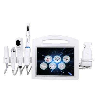 China Skin tightening 6 in 1 4D hifu vmax beauty instrument focused ultrasound rf different depth targeted ti treatment more accurate and effective for sale