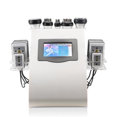 China New Weight Loss Professional Kim 8 Cavitation RF Vacuum Slimming Lipo Laser Machine for sale