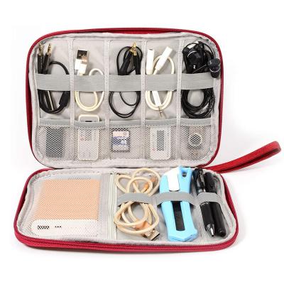 China Luxury Travel Electronics Bag Digital Memory Cable Accessory Organizer Bag for sale