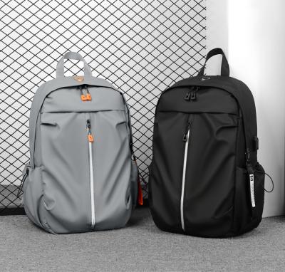 China Male Fashion Trend Schoolbag Travel Waterproof Backpack Male College Student Leisure Backpack With Laptop Compartment for sale