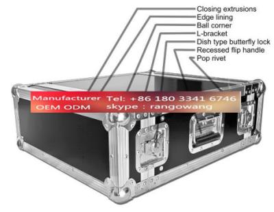 China Custom Made Aluminium Heavy Duty Durable Flight Case for sale