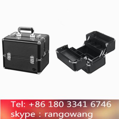 China Customized Size Cosmetic Aluminum Carrying Case for sale