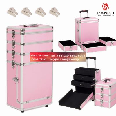 China Wheel Cosmetic Box Drawer Professional for sale