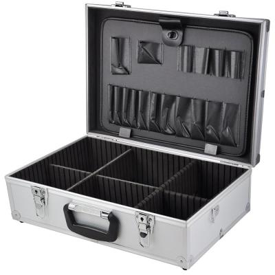 China Electricians Aluminium Case Flight Tool Box Organiser for sale