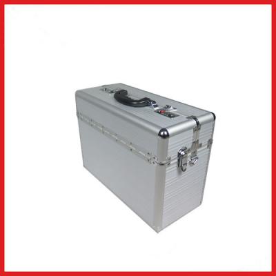 China Aluminum Silver Metal Lawyer Briefcase for sale