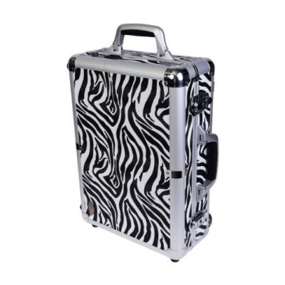 China Cosmetics Mini Studio Togo Makeup Case, Black / White for sale