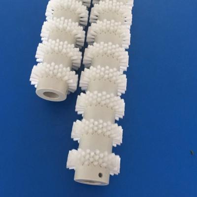 China CPVC Hot-seling Industrial Shaft Roller Cleaning Cylinder Nylon Brush for Fruit and Vegetable Cleaning for sale