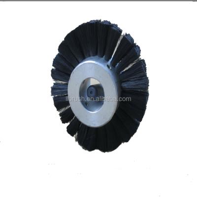 China Building Material Shops Rotary Industrial Machine Nylon Bristle / Hair Brush Roller for sale