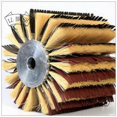 China Windproof door brush with sand paper for sale